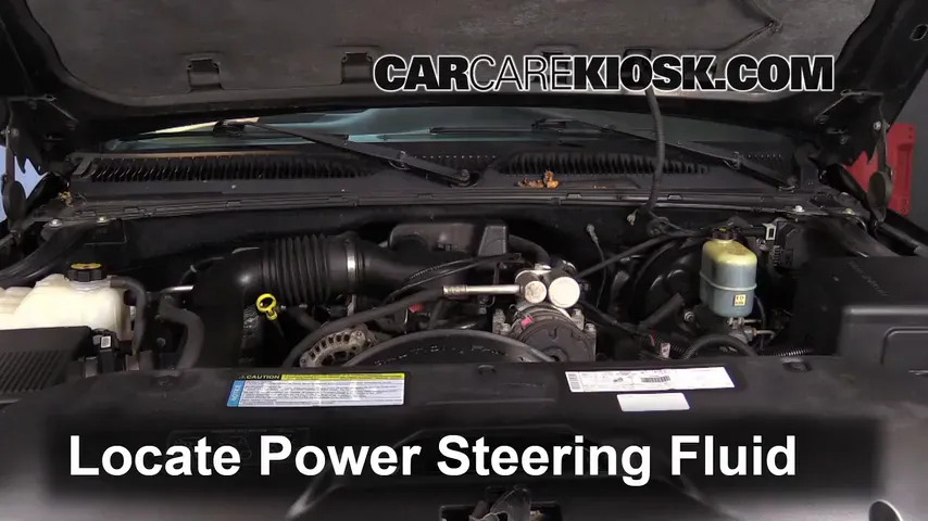 2000 Chevrolet Silverado 1500 4.3L V6 Standard Cab Pickup (2 Door) Power Steering Fluid